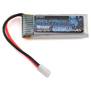 Reedy WolfPack 1S LiPo 10C Battery Pack w/Micro Connector (3.7V/520mAh)
