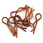 Bittydesign 1/8 Body Clips (Orange) BDYBC-88O