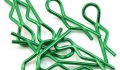 Bittydesign 1/10 Body Clips (Green) BDYBC-8GR