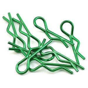 Bittydesign 1/10 Body Clips (Green) BDYBC-8GR