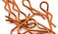 Bittydesign 1/10 Body Clips (Orange) BDYBC-8O