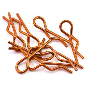 Bittydesign 1/10 Body Clips (Orange) BDYBC-8O