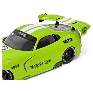 Bittydesign VPR Drag Racing Wing Set - BDYDG-VPRW - Body (Clear)
