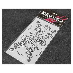 Bittydesign Vinyl Paint Stencil (Floral)