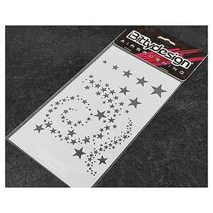 Bittydesign Vinyl Paint Stencil (Stars V2)