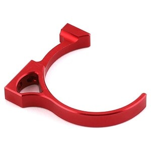 Team Brood Aluminum 540 Motor Fan Mount (Red) (Fits 25mm 30mm & 35mm) BRO-TBR-ALFANMRED