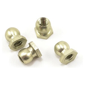 Calandra Racing Hard Anodized Side Link Balls (4) (Low Roll Center) CLN13616