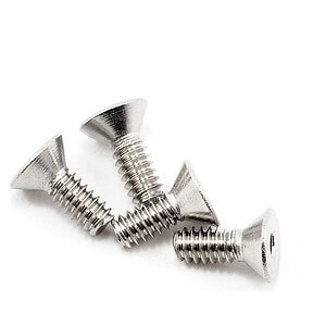 CRC 4-40x5/16 Stainless Steel Flat Head Screw (4) CLN1426