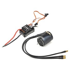 Castle Creations Mamba X Waterproof Sensored Brushless Combo w/2850kV Slate CSE010-0155-10