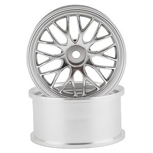 Mikuni Gnosis HS202 Multi-Spoke Drift Wheels - Matte Silver (5mm Offset) (2) DW-625MS