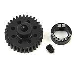 Exotek Flite 48P POM Pinion Gear w/Alloy Collar (3.17mm Bore) (32T) EXO1773
