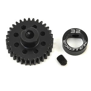 Exotek Flite 48P POM Pinion Gear w/Alloy Collar (3.17mm Bore) (32T) EXO1773