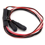 Firebrand RC Halos Dual Function LED Lights (Red w/White Halo)