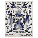 Firebrand RC Concept Phoenix Decal (Blue) (8.5x11)