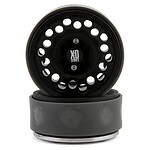 Incision KMC 1.9 XD129 Holeshot Crawler Wheel (Black) (2)