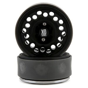 Incision KMC 1.9 XD129 Holeshot Crawler Wheel (Black) (2)