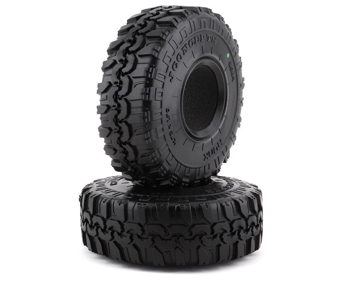 JConcepts Hunk 1.9 Performance Class 2 All Terrain Crawler Tires - Green (2)