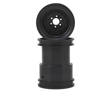 JConcepts Tribute 2.6x3.6 Monster Truck Wheel - Black (2)