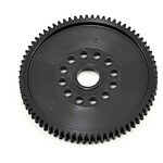 High-quality black RC car gear wheel for remote control cars and vehicles. Durable, precisely engineered for optimal performance.