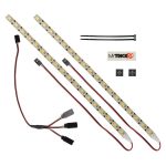 MyTrickRC White Underbody Glow 12" Gel Coat-Waterproofed Light Strips (2) MYKLS2