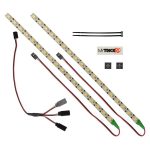 MyTrickRC Red Underbody Glow 12" Gel Coat-Waterproofed Light Strips (2) MYKLS3