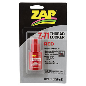 Pacer Technology Z-71 Permanent Thread Lock  .20 oz