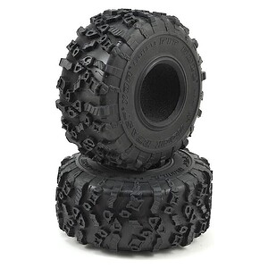 Durable rubber tires designed for RC off-road vehicles for enhanced grip and stability.
