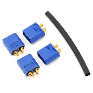 ProTek RC 3.5mm TruCurrent XT60 Polarized Device Connectors (4 Male)