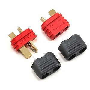 ProTek RC Sheathed T-Style Plug (1 Male/1 Female)