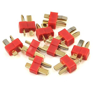 ProTek RC T-Style Bulk Package Connectors (10 Male)