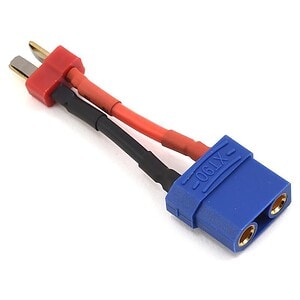 PTK  RC XT90 to T-Style Adapter (Female XT90/Male T-Style)