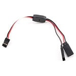 PTK  RC Heavy Duty 15cm Universal Servo Y Extension Lead (1 Male/2 Female)