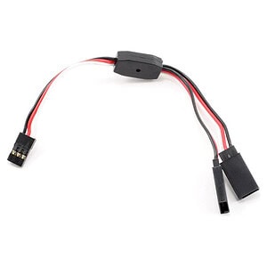 PTK  RC Heavy Duty 15cm Universal Servo Y Extension Lead (1 Male/2 Female)