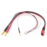 Replacement ESC wiring cable for RC cars with signal and power connectors.