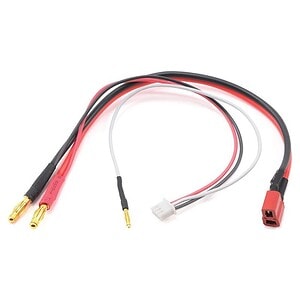 Replacement ESC wiring cable for RC cars with signal and power connectors.