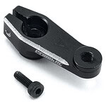 ProTek RC Aluminum Team Associated 1/10 Clamping Servo Horn (Black) (24T-Hitec) PTK-7821-BK