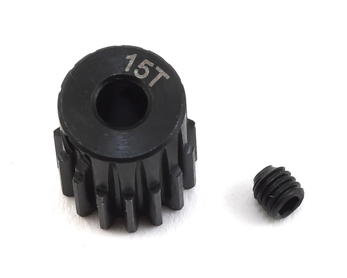 Durable black plastic RC car gear for high-performance hobby racing.