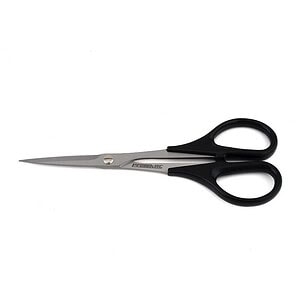 High-quality RC car hobby scissors with black handles for precise cutting.