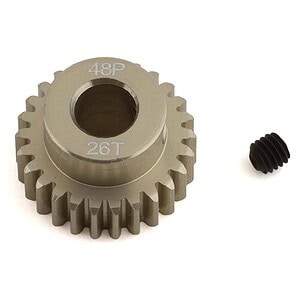ProTek RC 48P Lightweight Hard Anodized Aluminum Pinion Gear (5.0mm Bore) (26T) PTK-8646