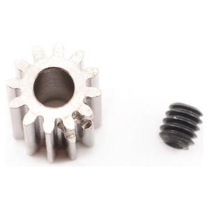 Metal gear and screw for RC cars, essential parts for remote control vehicle upgrades.