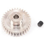 RC car metal gear with screw, high-performance upgrade part for RC hobby enthusiasts.