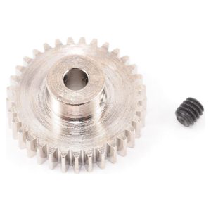 RC car metal gear with screw, high-performance upgrade part for RC hobby enthusiasts.
