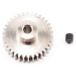 Metal RC car gear with screw, ideal for upgrades, repairs, and enhancing vehicle speed and control.