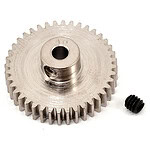 High-quality metal gear and rubber shield for RC cars, perfect for upgrades and repairs.