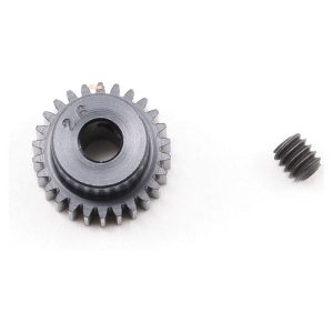 Metal gear and screw for RC cars, high-quality RC car parts for durability and performance in racing and off-road use.