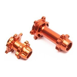 Losi Aluminum Hub Set Machined Orange: PM-MX LOS362003
