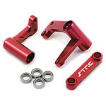 ST Racing Concepts Aluminum Steering Bellcrank System w/Bearings (Red)