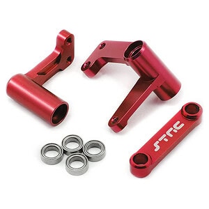 ST Racing Concepts Aluminum Steering Bellcrank System w/Bearings (Red)