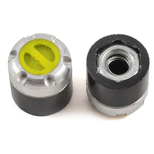 SSD RC Scale Locking Hubs (Yellow) (2) SSD00014