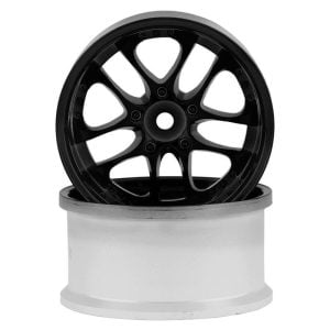 Topline SSR Agle Minerva 5-Split Spoke Drift Wheels - Black (6mm Offset) (2) TDW-063BK